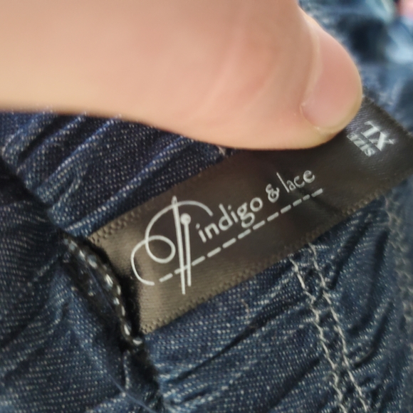 Blue Tiered Maxi Skirt - Picture 2 of 6